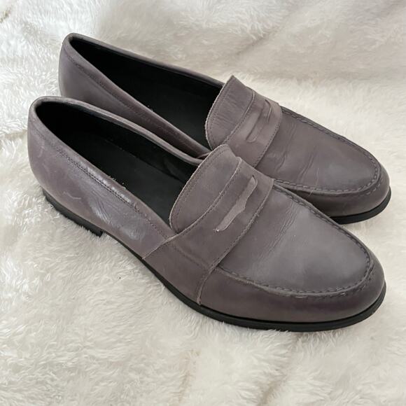 calvin klein grey dress shoes Calvin Klein Gray Fabric White Soles Business Dress Shoes Men's Size 12